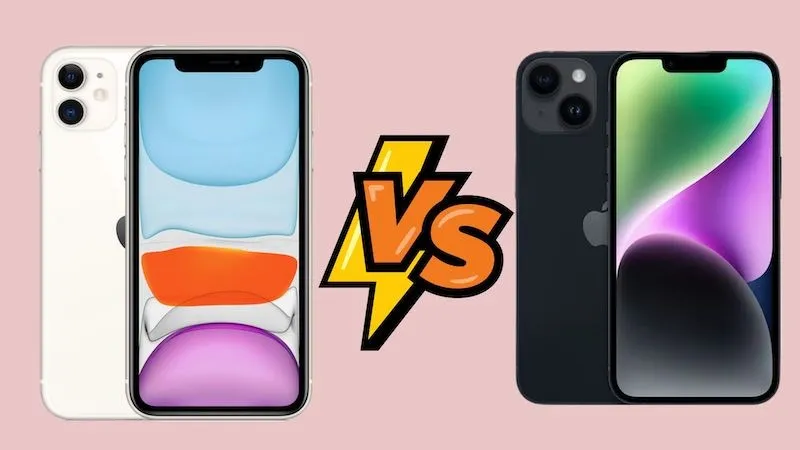 Có cùng kích thước nhưng iPhone 14 mỏng và nhẹ hơn iPhone 11