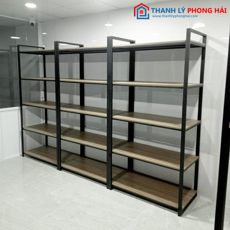 Thanh Lý Kệ Khung Sắt Mặt Gỗ 4 Tầng Giá Rẻ: Giải Pháp Tối Ưu Cho Không Gian