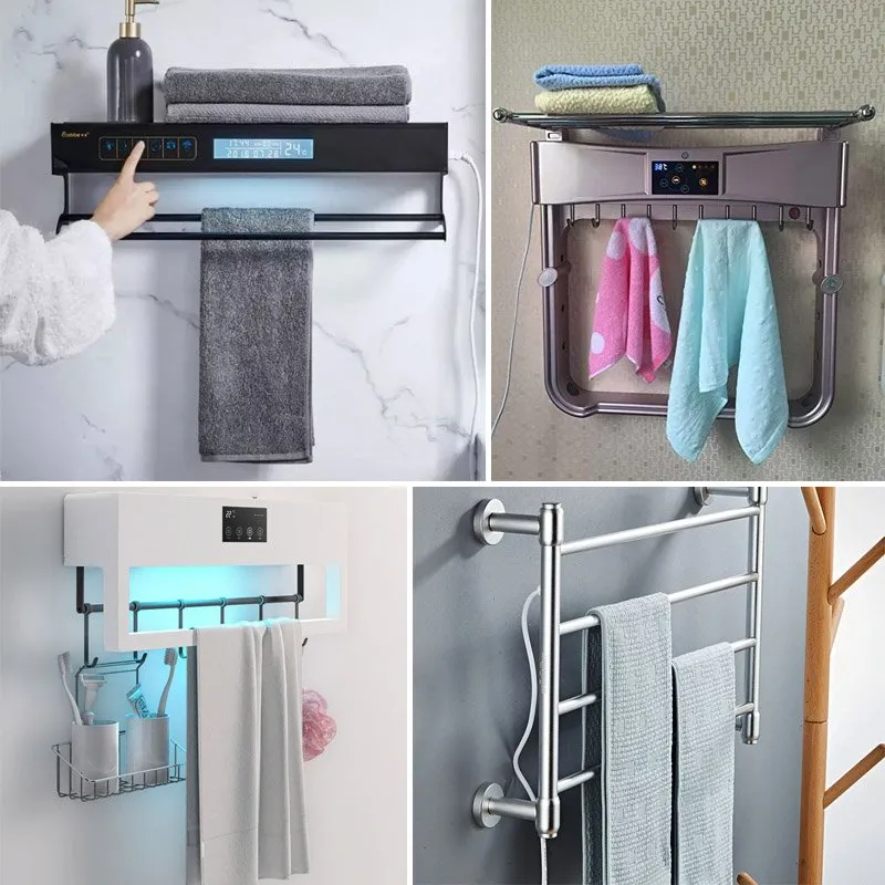 Giá sấy khăn điện thông minh