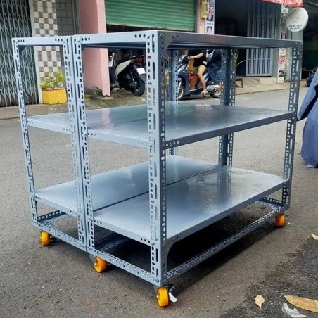 Kệ Sắt 4 Tầng Có Bánh Xe: Giải Pháp Lưu Trữ Linh Hoạt Cho Mọi Không Gian
