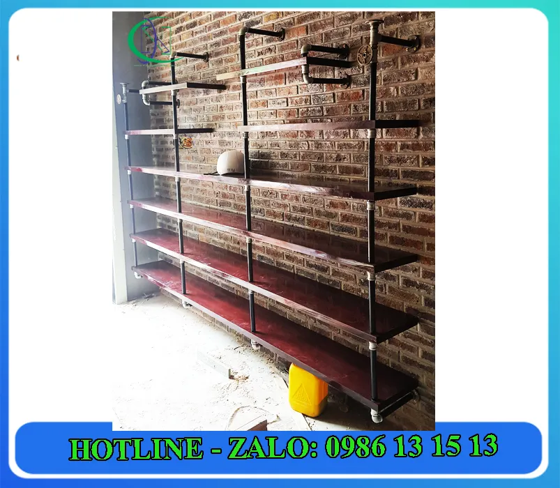 Kệ trang trí treo tường cho phòng khách