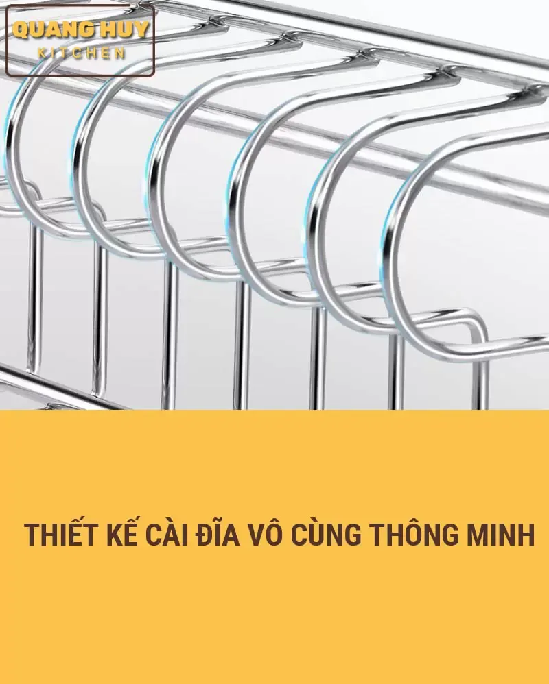Thiết kế cài đĩa thông minh. Kéo ra kéo vào nhiều lần không làm đĩa bị đổ
