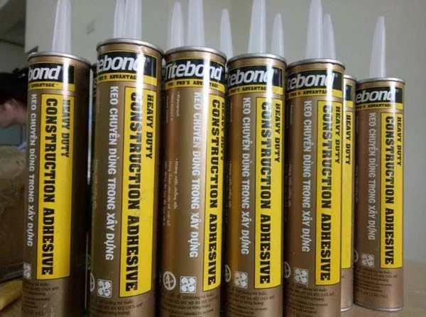 Keo Titebond - chống thấm tường ngoài trời hiệu quả