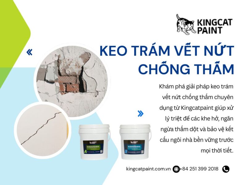 Keo Chống Thấm Sàn Bê Tông Và Giải Pháp Xử Lý Nứt Triệt Để