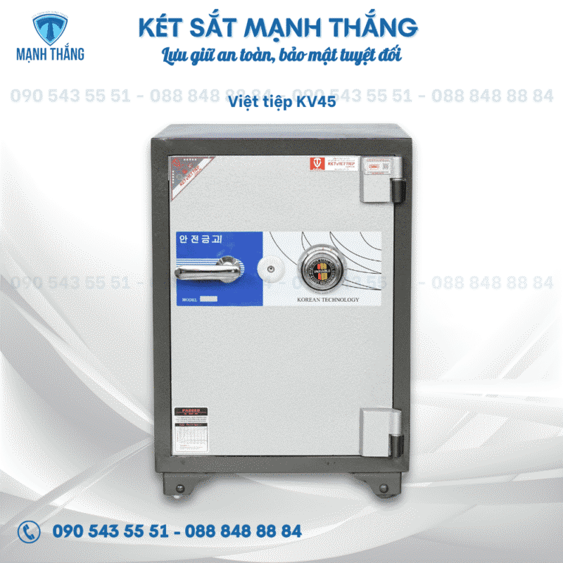 Két Sắt Việt Tiệp K45 Khóa Cơ: Giải Pháp An Toàn Cho Tài Sản Giá Trị