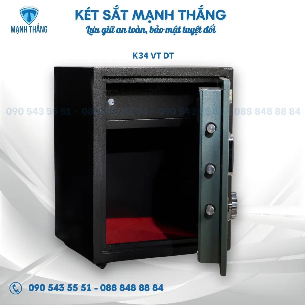 Két sắt Việt Tiệp K34 vân tay điện tử