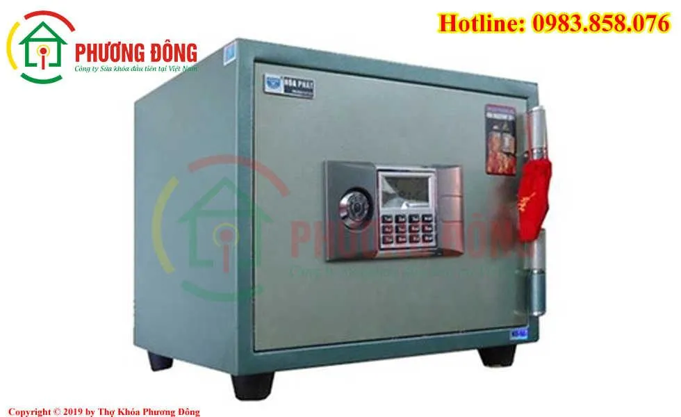 Két sắt Hòa Phát chống cháy KS35NDT