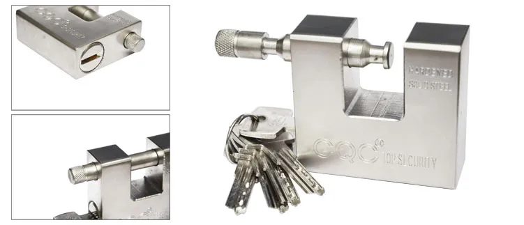 Ổ khóa cửa sắt kéo chống cắt