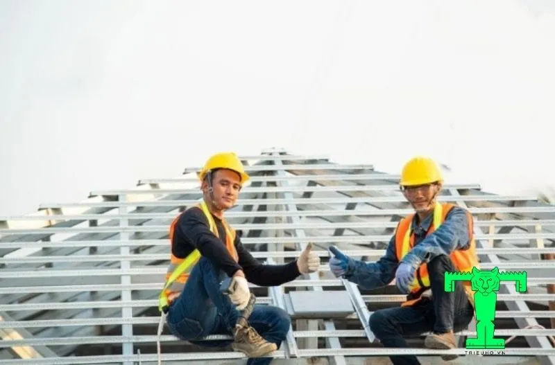 khoảng cách xà gồ mái tôn