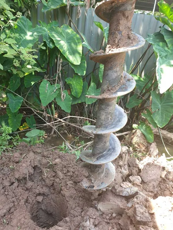 Thi công khoan dẫn cọc bê tông