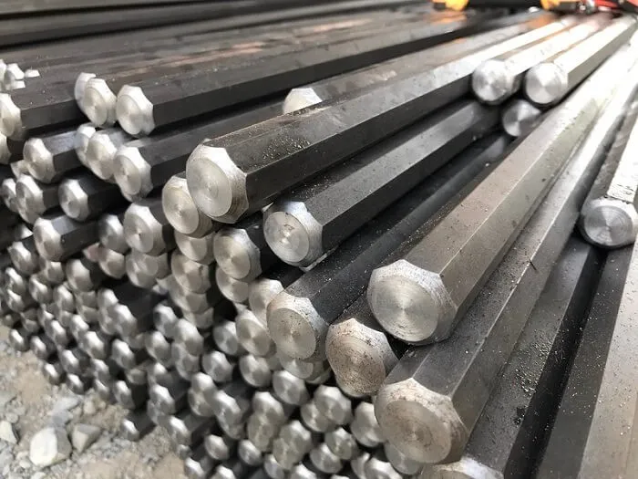 Thép lục lăng với giác cắt đặc thù yêu cầu công thức tính diện tích đa giác