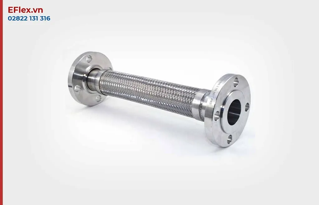 Khớp nối mềm inox với nhiều kiểu kết nối linh hoạt