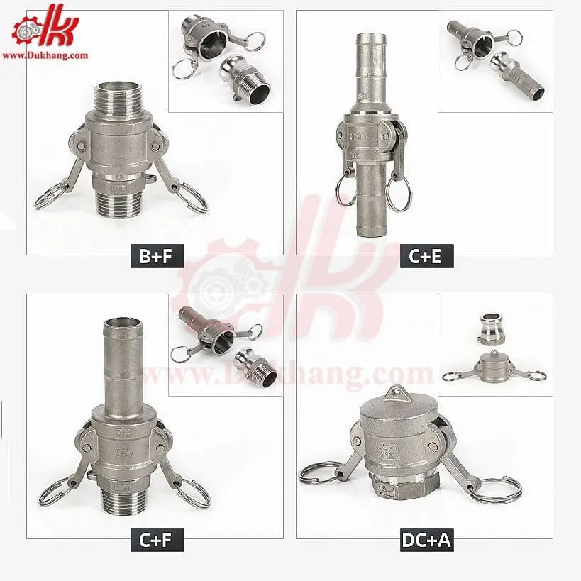 Hình ảnh khớp nối nhanh inox 304