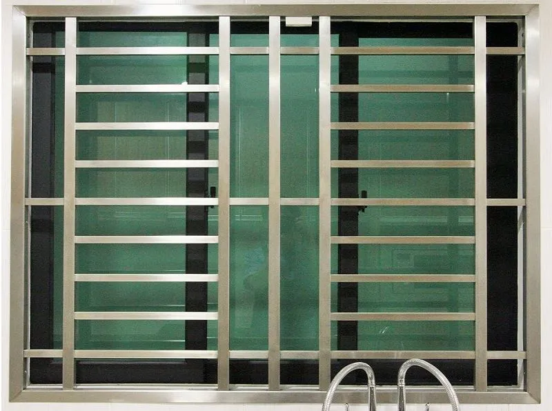 18.Khung cửa sổ inox dành cho nhà bếp