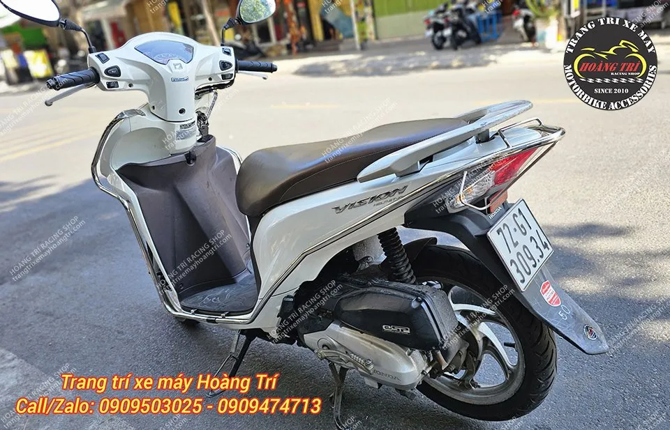 Vừa bảo vệ cho xe Vision vừa trang trí cho xe Vision thêm điểm nhấn