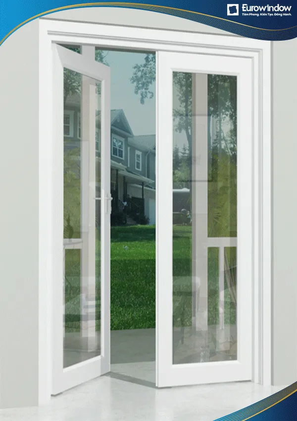 Kích thước cần để lại khi xây không phải kích thước cánh cửa