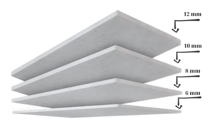 Kích thước tấm bê tông siêu nhẹ