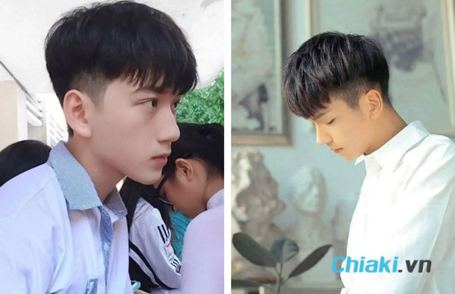 Kiểu tóc layer học sinh nam