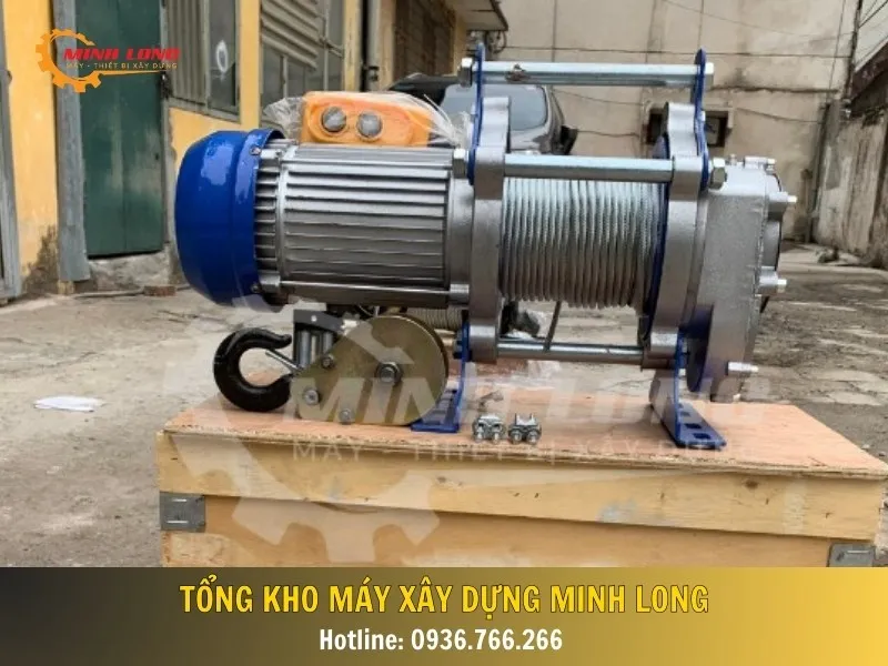 Kinh nghiệm khi mua máy tời xây dựng