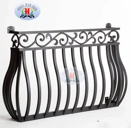 Báo giá lan can ban công sắt mỹ thuật dựa trên kích thước