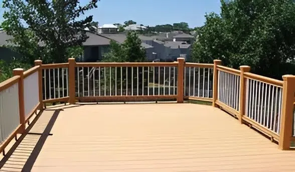 Lan can sắt hộp sân thượng đơn giản, chắc chắn