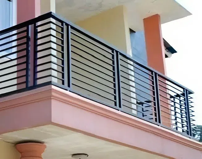 Mẫu lan can sắt hộp đẹp
