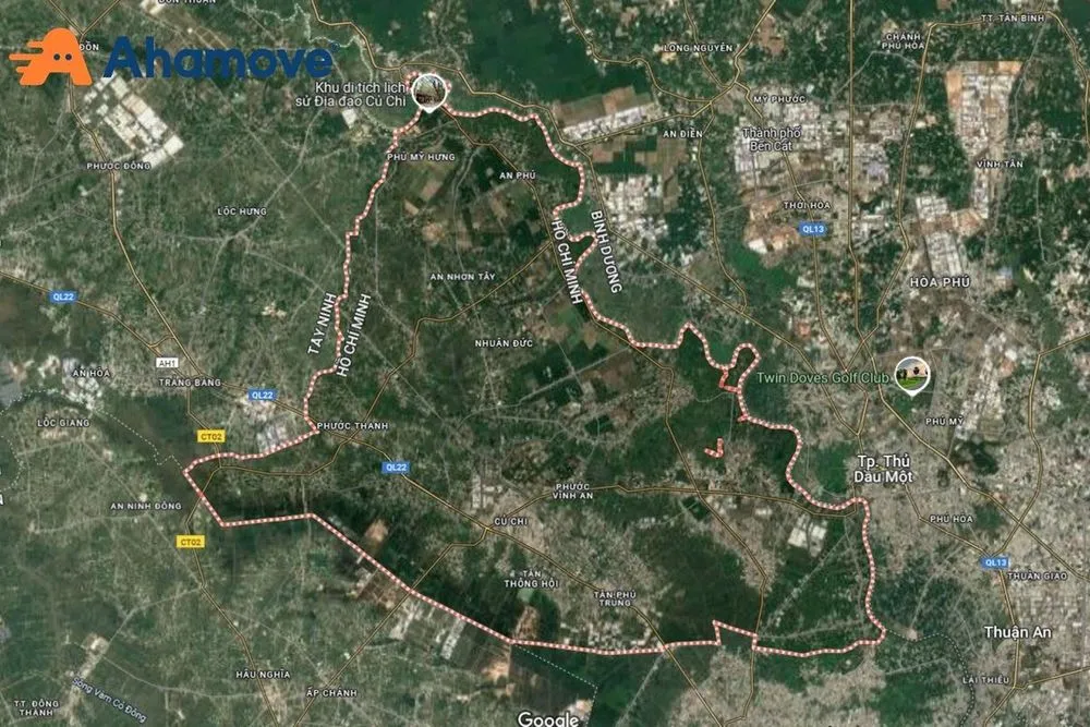 Các loại xe tải Ahamove phục vụ tại Củ Chi