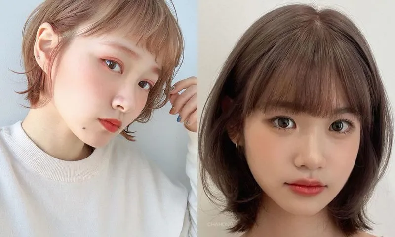 Tóc layer bob mái ngố