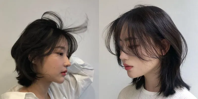 Tóc layer bob mullet