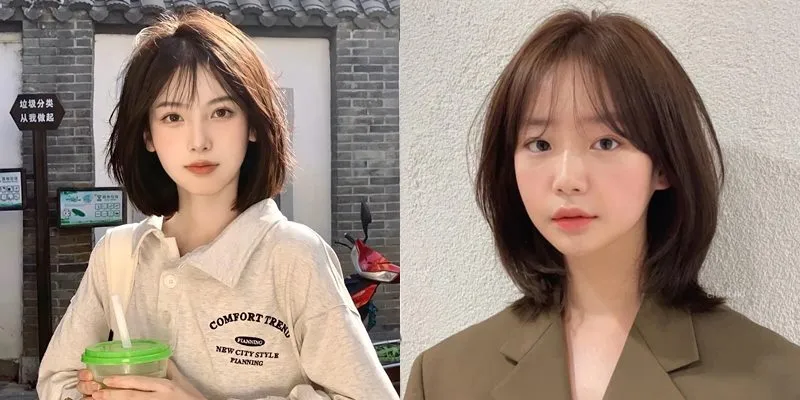 Tóc layer bob mái thưa