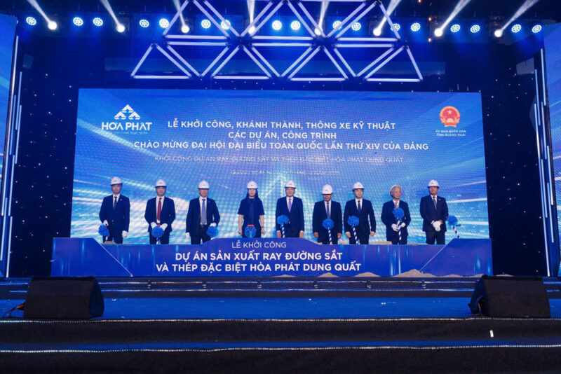 Nhà Máy Sản Xuất Thép Đặc Biệt Hòa Phát Dung Quất: Khởi Công Dự Án Tiên Phong Cho Tương Lai Ngành Thép Việt Nam