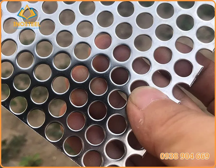 Lưới thép không rỉ đục lỗ