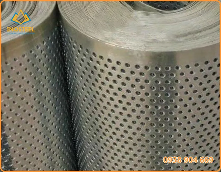 Lưới tôn đục lỗ tròn