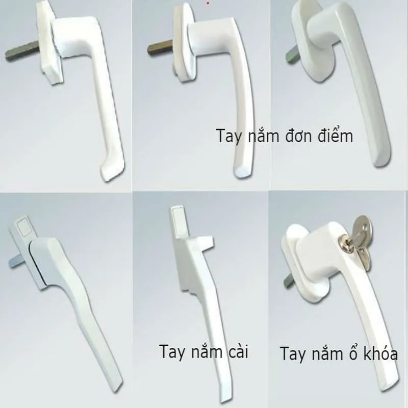 Lưu ý khi chọn tay nắm cho cửa nhựa lõi thép