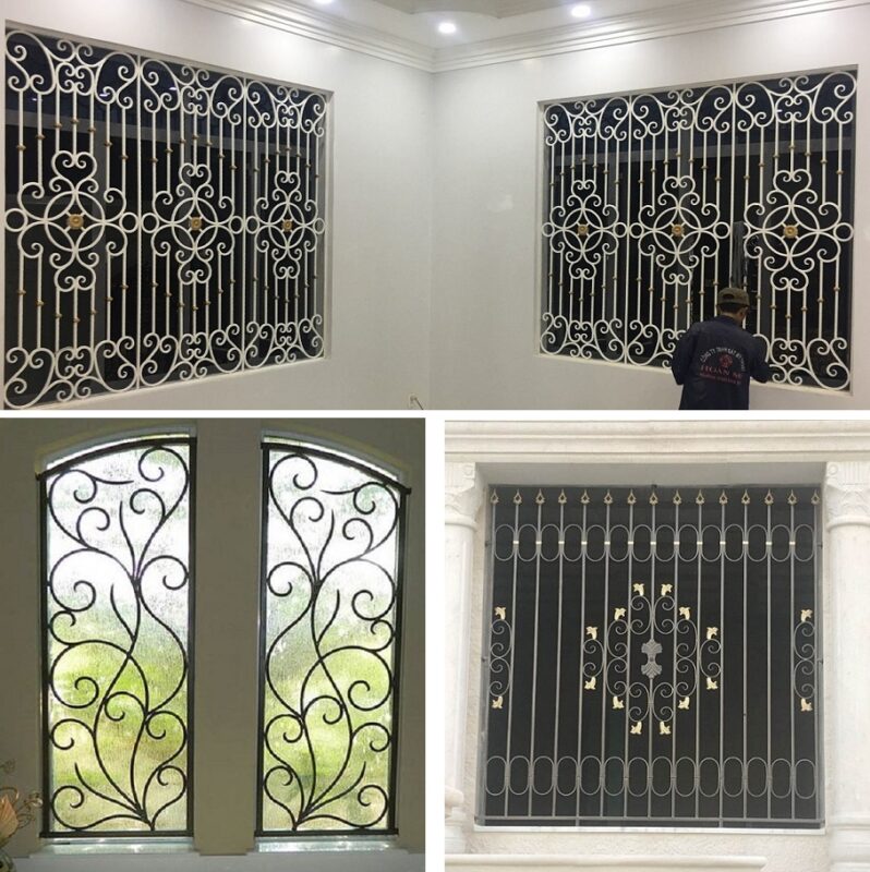 Khung Bảo Vệ Cửa Sổ Sắt Mỹ Thuật: Vẻ Đẹp Sang Trọng Cho Ngôi Nhà