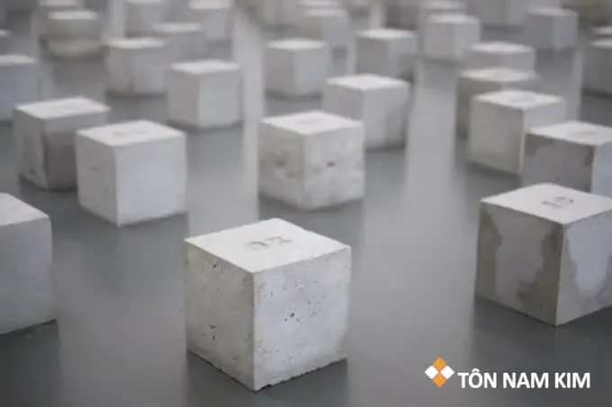 Mẫu bê tông lập phương 15x15x15cm