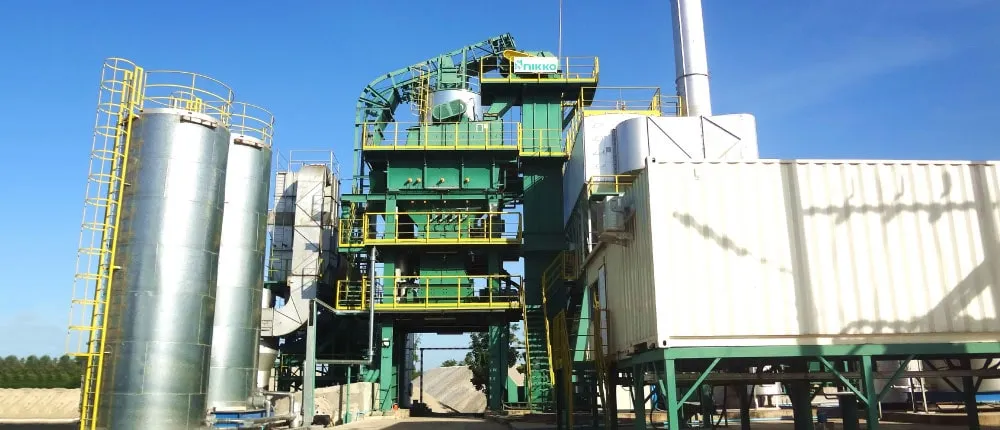 Trạm trộn bê tông nhựa nóng dòng NBD với thiết kế module