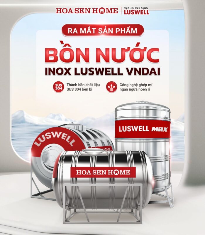 Bồn Nước Inox Hoa Sen 1000L Ngang: Giải Pháp Lưu Trữ Nước Bền Vững Cho Gia Đình