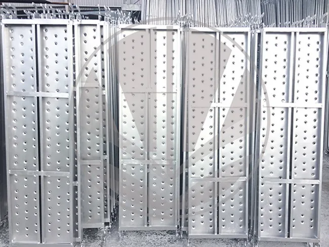 Bề mặt dập gân chống trượt của mâm mạ kẽm