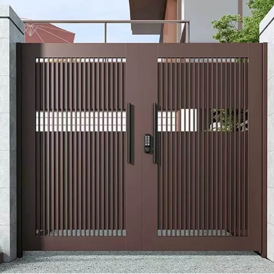 Tổng Hợp Các Mẫu Cửa Cổng Sắt Lùa Đẹp Nhất Hiện Nay