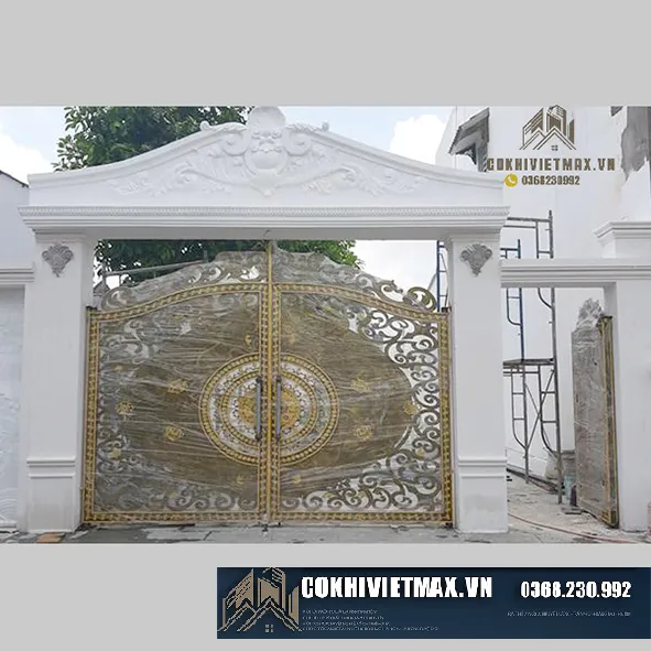 Top 10 mẫu cổng sắt CNC mỹ thuật đẹp