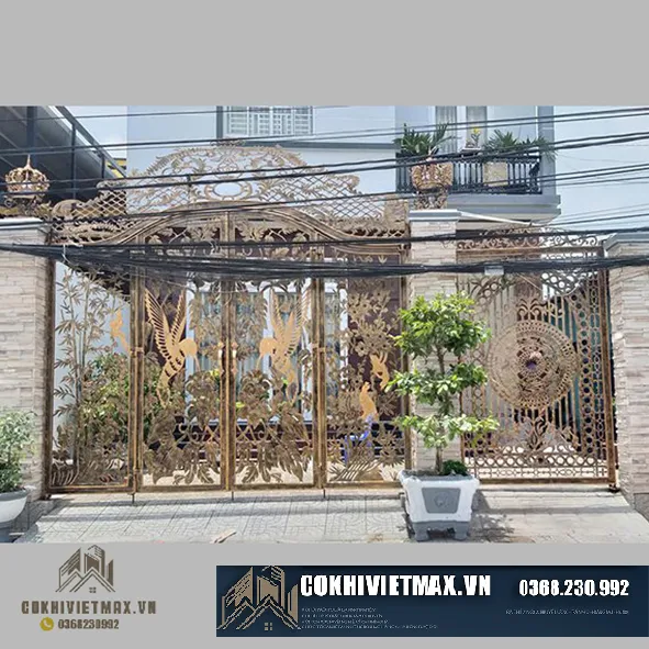 Top 40 mẫu cổng sắt CNC mỹ thuật đẹp