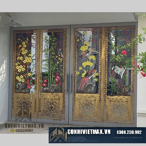 Top 80 mẫu cổng sắt CNC mỹ thuật đẹp