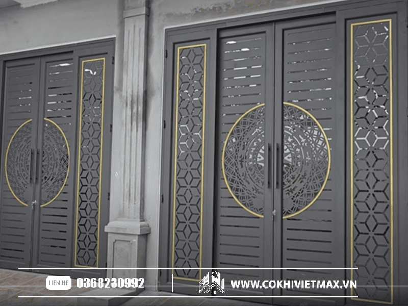 Các Mẫu Cửa Rào Sắt Đẹp Nhất Cho Ngôi Nhà Hiện Đại