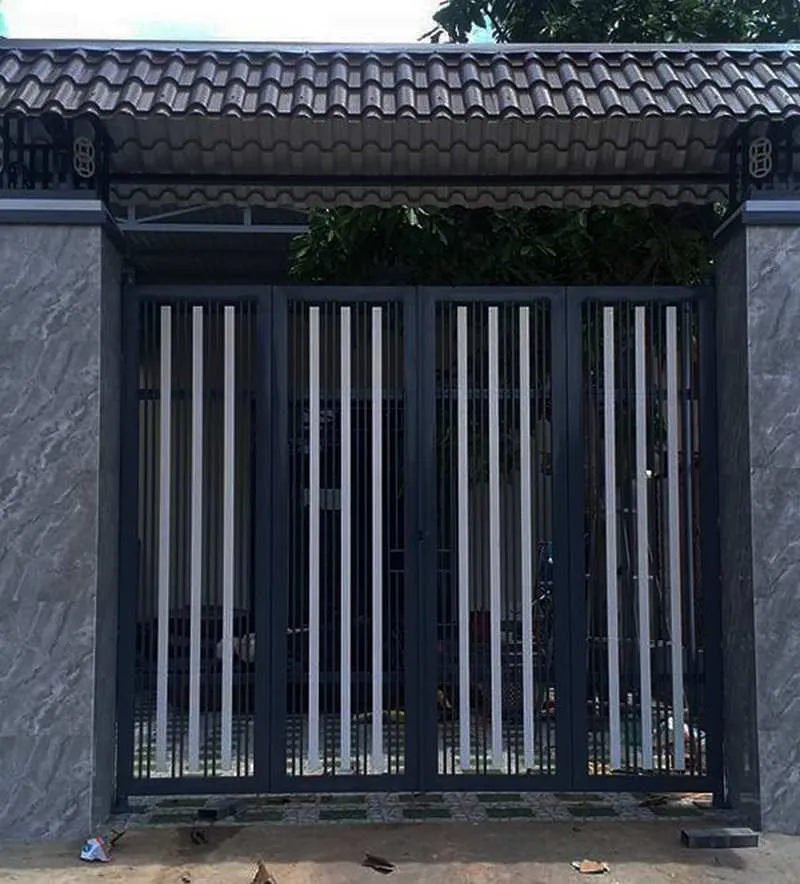 Mẫu cửa sắt gấp 4 cánh (20)