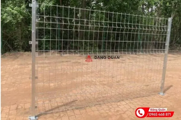 mẫu hàng rào lưới thép hàn mạ kẽm