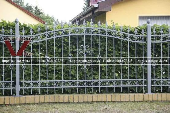 Mẫu hàng rào sắt mỹ thuật cao cấp 3