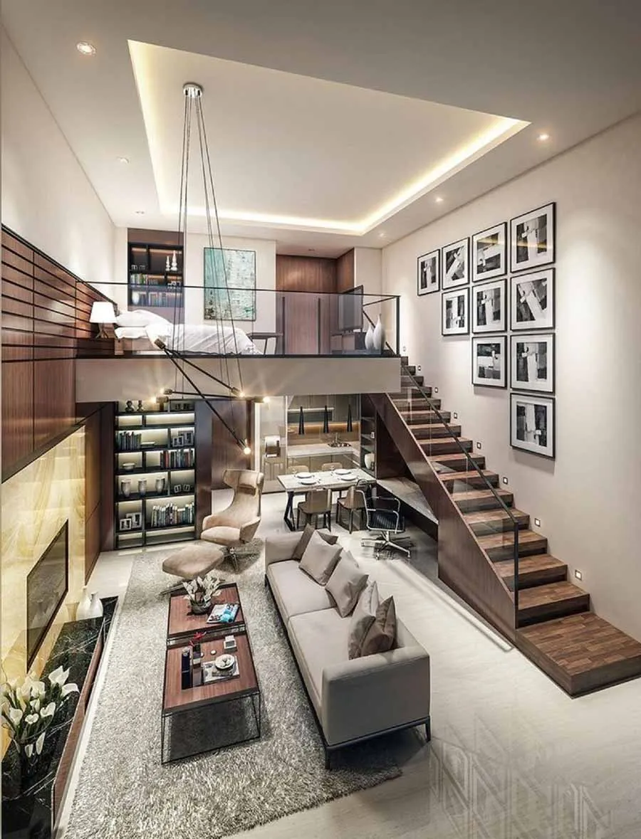 Mẫu nhà cấp 4 gác lửng đúc giả đẹp