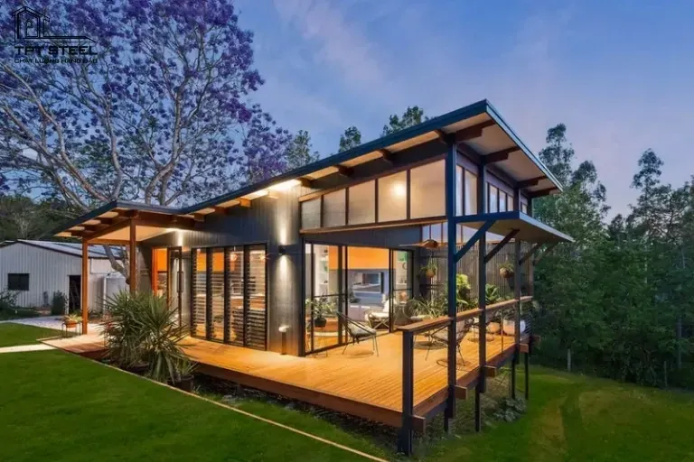 Mẫu nhà thép tiền chế 1 tầng