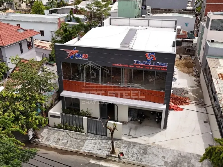 Nhà thép tiền chế văn phòng công ty